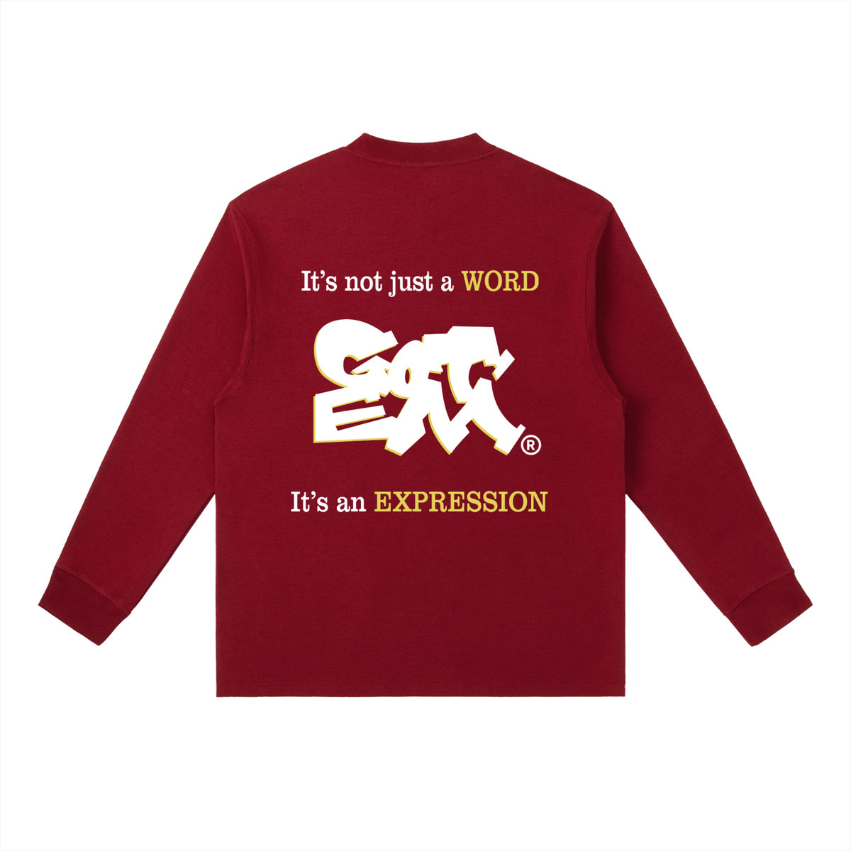 GOT ʻEM® Original with Tagline Crewneck Long Sleeve T-Shirt | Men