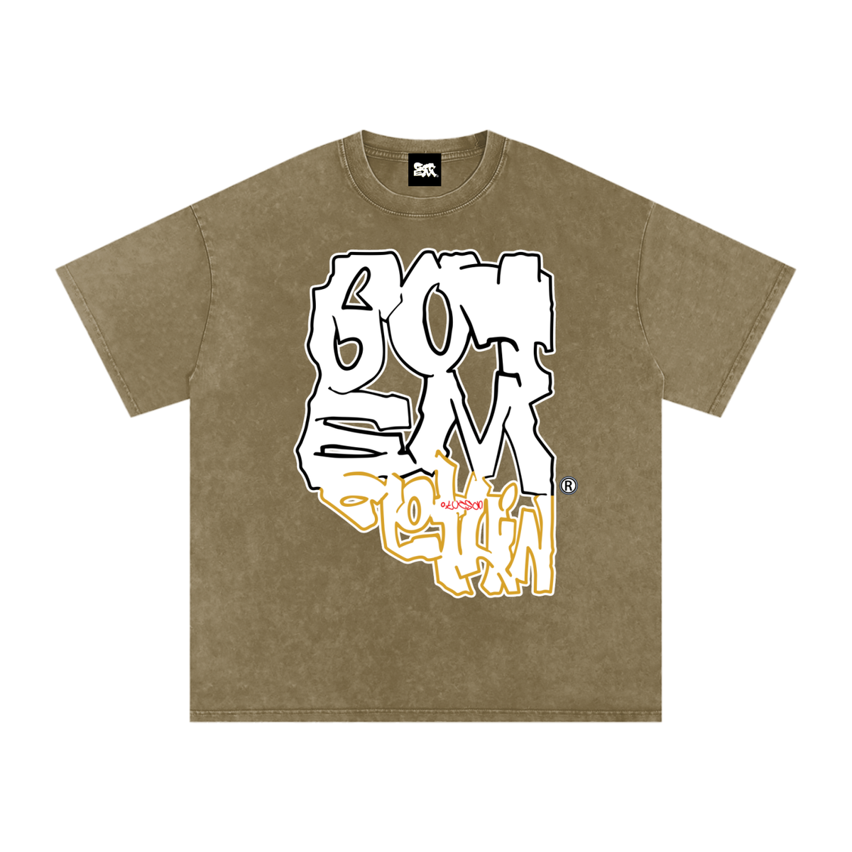 GOT ʻEM® Arizona Snow Washed Oversized Cotton T-Shirt | Unisex