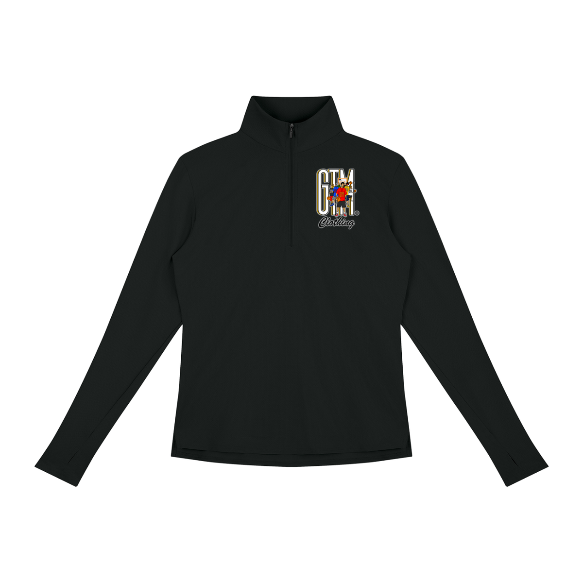 GTM® Shadow Hoopers Quarter-Zip Yoga Pullover | Women