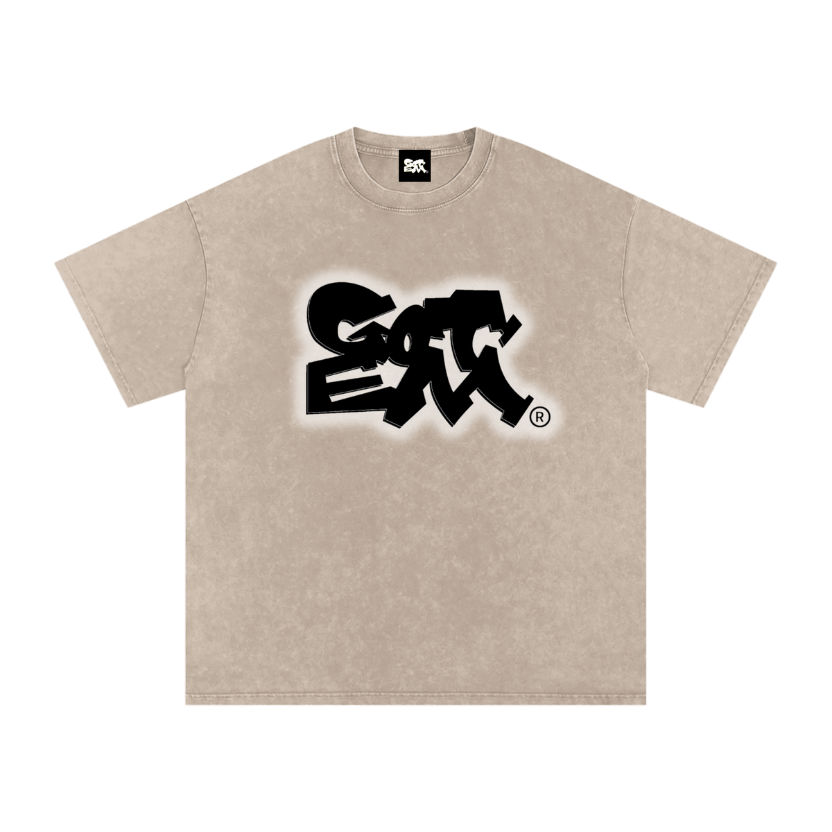 GOT ʻEM® Original (Glow) Snow Washed Oversized Cotton T-Shirt | Unisex