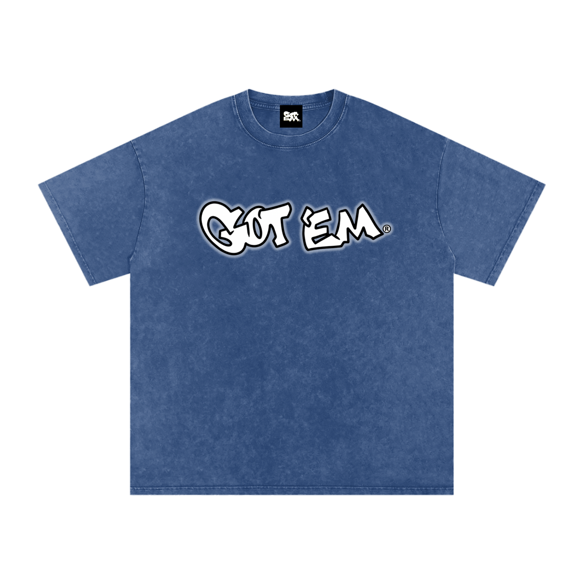 GOT ʻEM® Billboard Snow Washed Oversized Cotton T-Shirt | Unisex