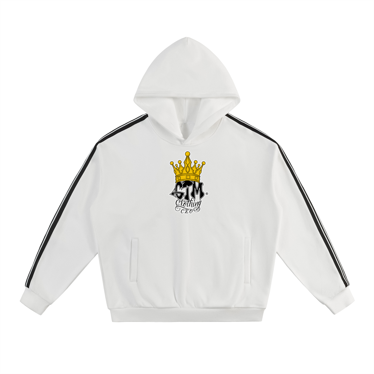 GTM® Crown Side Stripe Hoodie | Unisex
