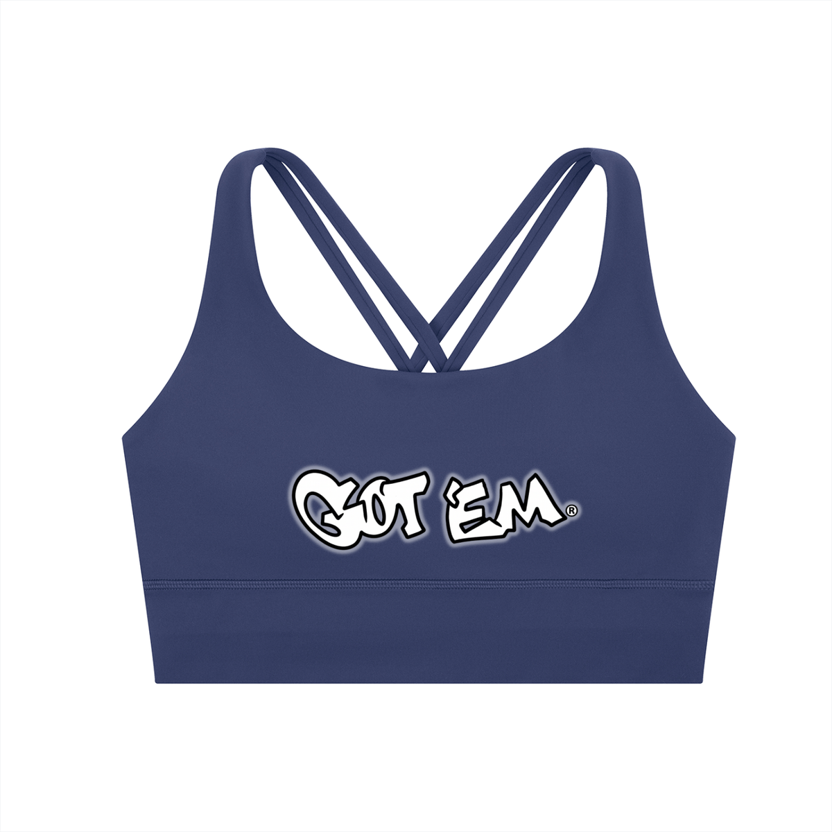 GOT ʻEM® Billboard Strappy Criss-Cross Sports Bra | Women