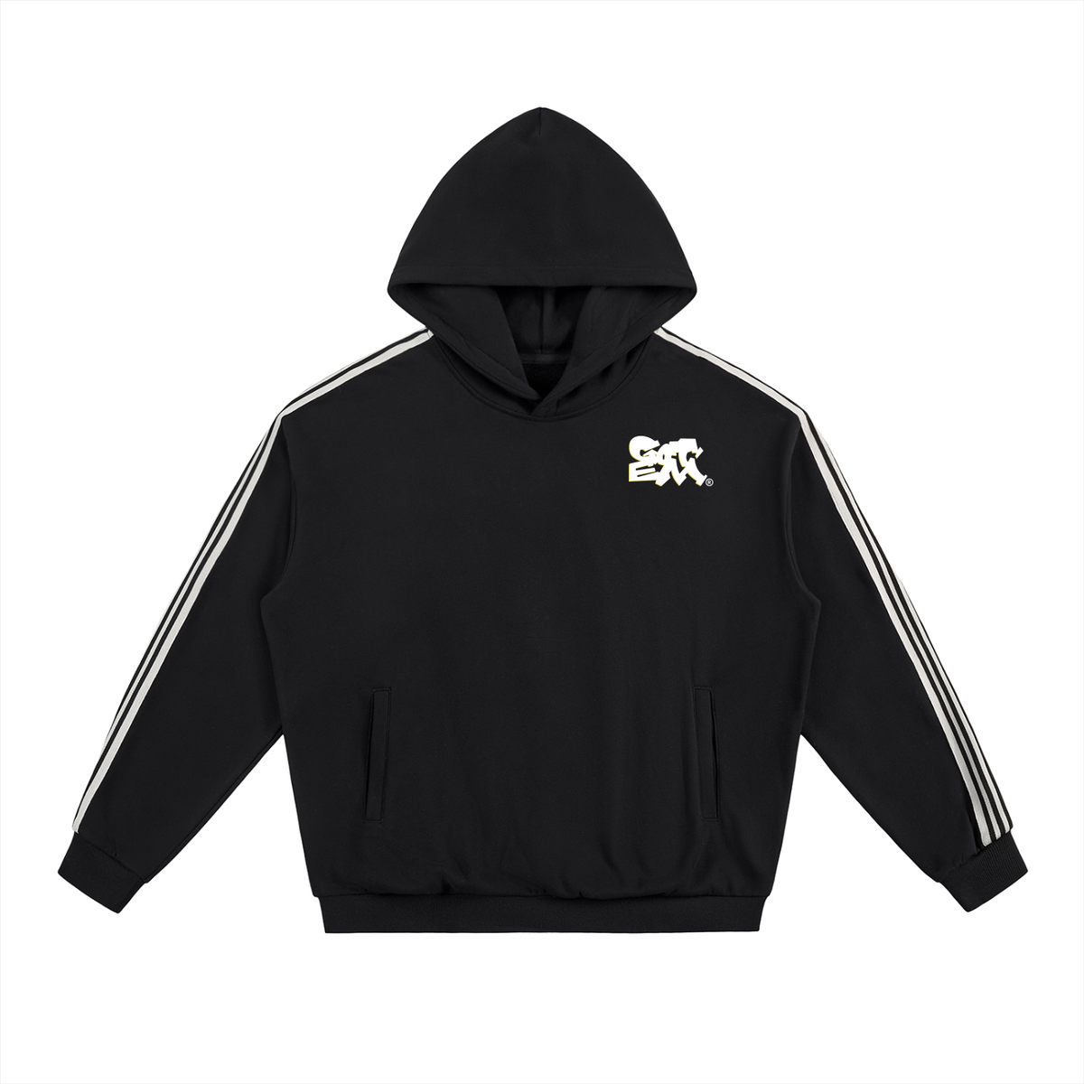 GOT ʻEM® Original with Tagline Side Stripe Hoodie | Unisex