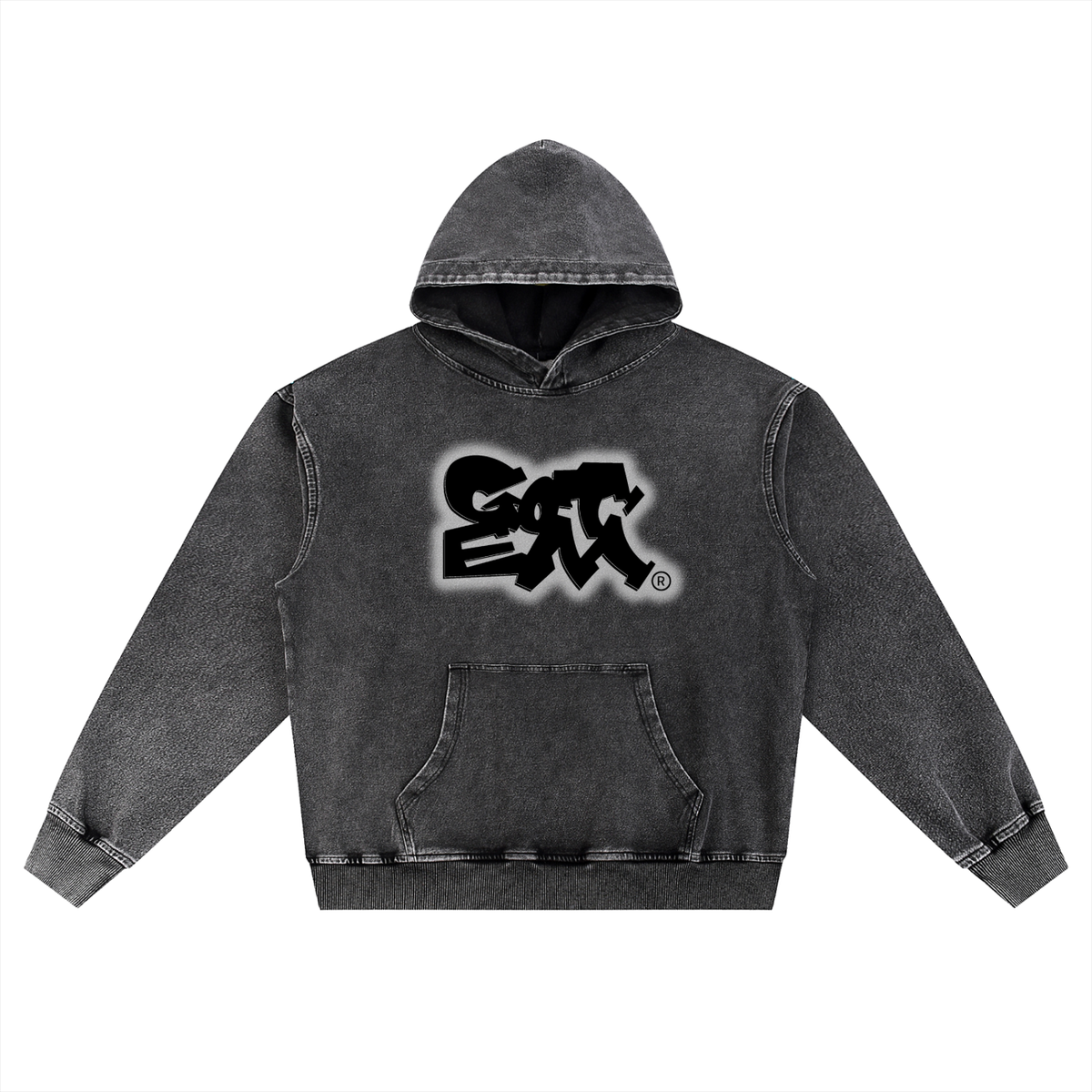 GOT ʻEM® Original (Glow) Snow Wash Oversized Hoodie | Unisex