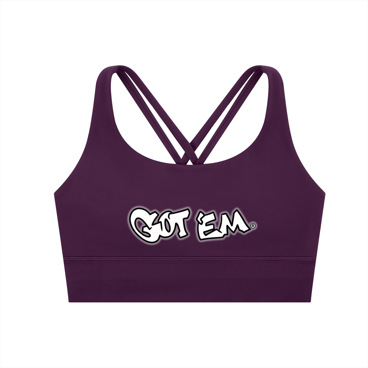 GOT ʻEM® Billboard Strappy Criss-Cross Sports Bra | Women