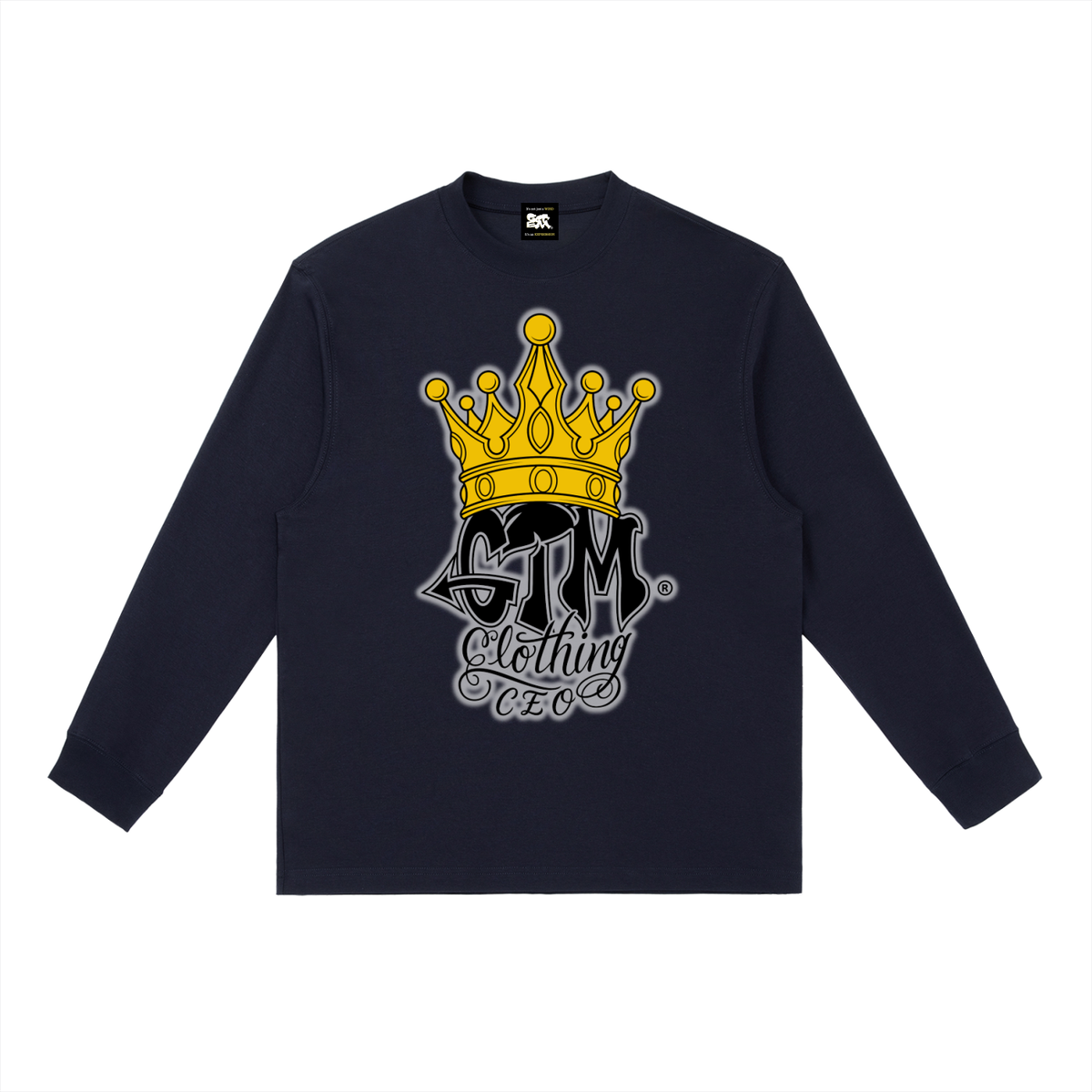 GTM® Crown Crewneck Long Sleeve T-Shirt | Men