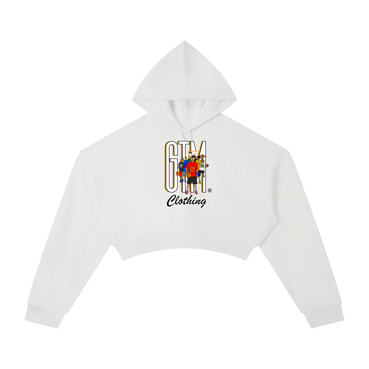 GTM® Shadow Hoopers Cropped Hoodie | Women