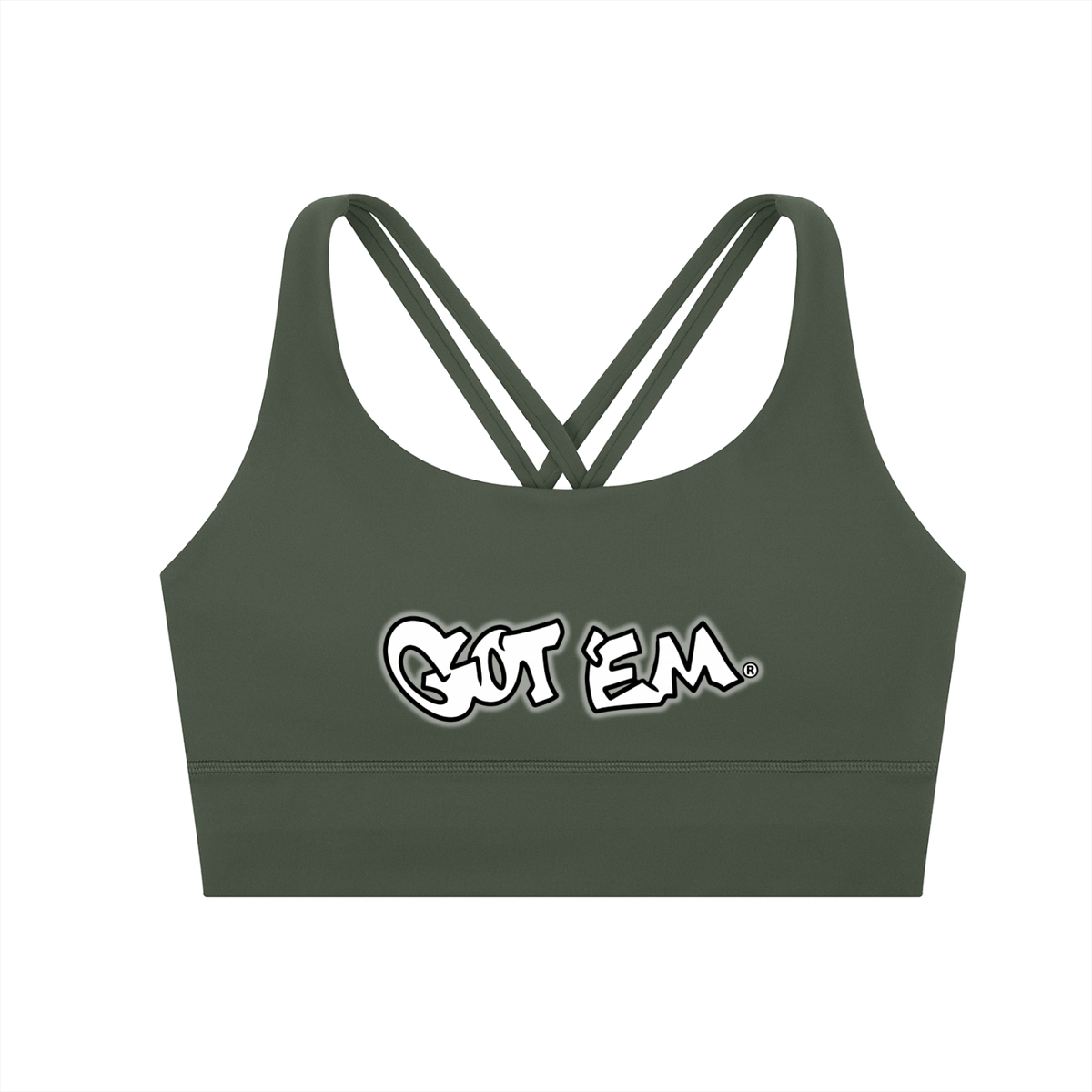 GOT ʻEM® Billboard Strappy Criss-Cross Sports Bra | Women