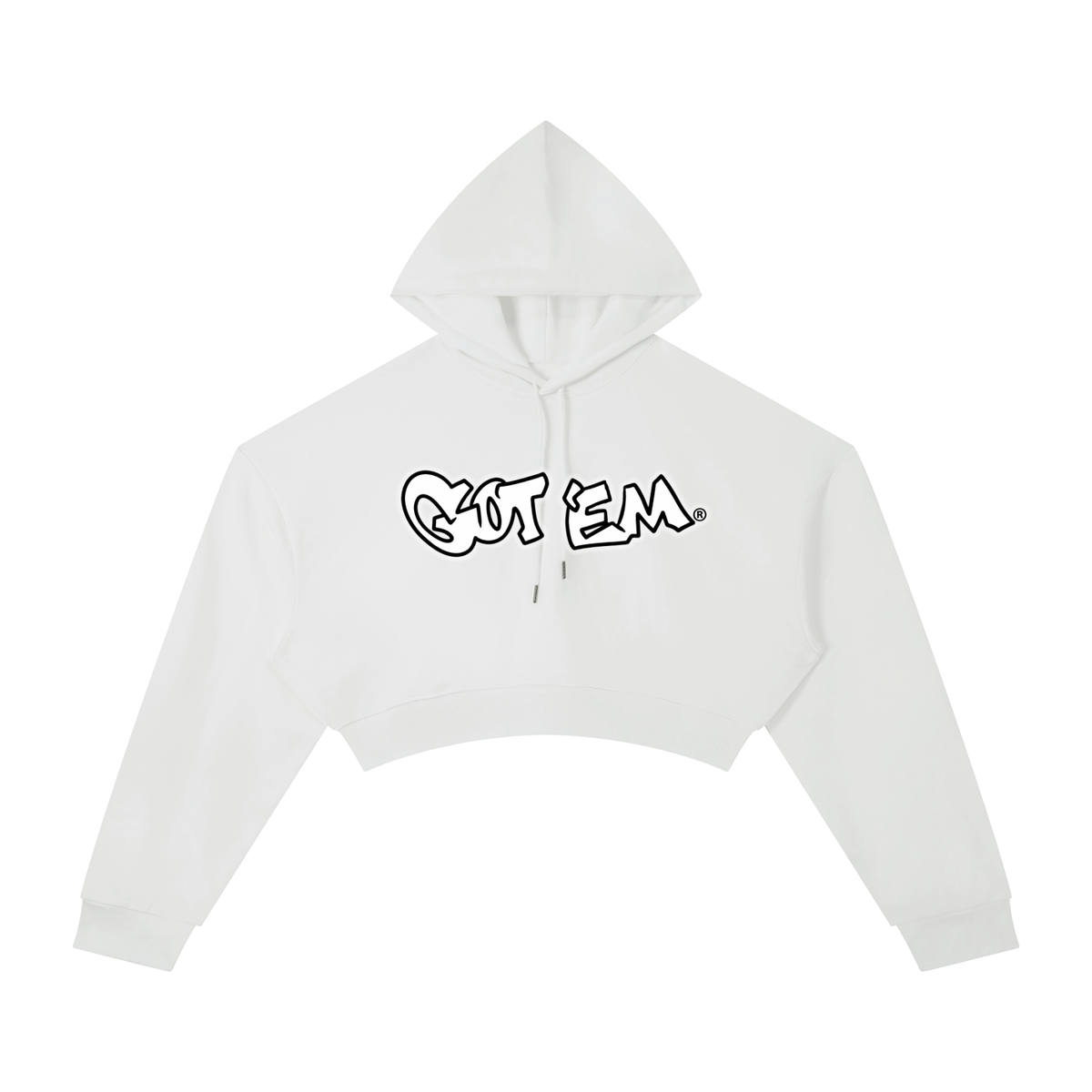 GOT ʻEM® Billboard Cropped Hoodie | Women