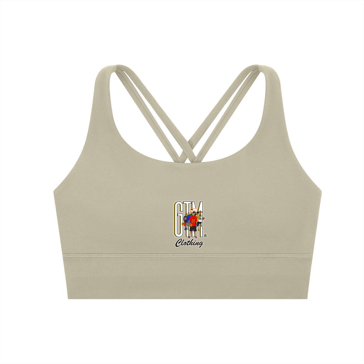 GTM® Shadow Hoopers Strappy Criss-Cross Sports Bra | Women