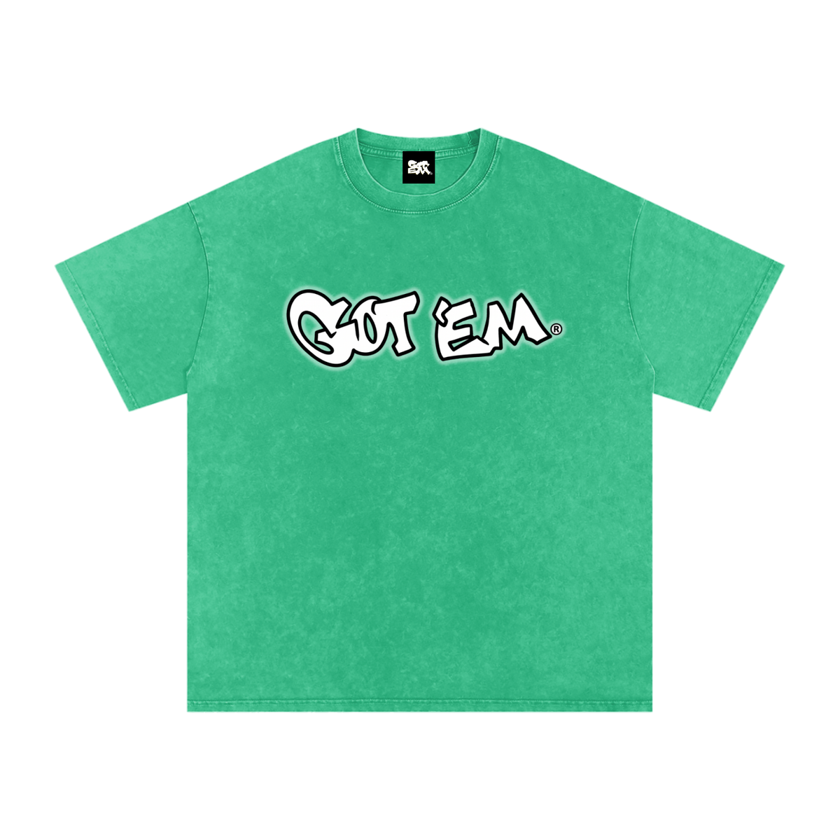 GOT ʻEM® Billboard Snow Washed Oversized Cotton T-Shirt | Unisex
