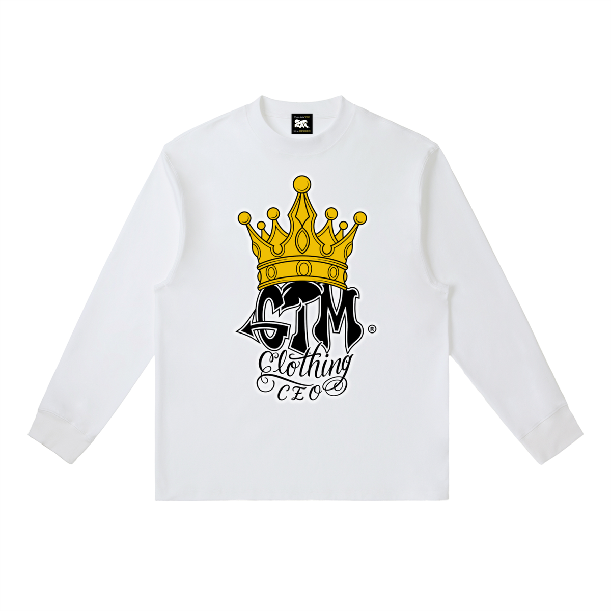 GTM® Crown Crewneck Long Sleeve T-Shirt | Men
